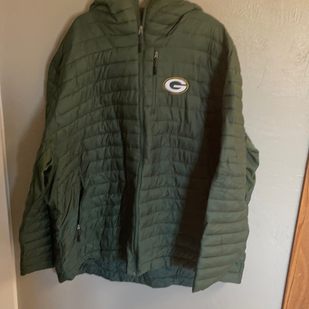 5X Green Bay Packer Puffer Jacket